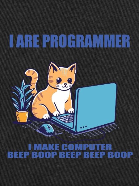 Ich bin Programmierer, Arbeitskatze