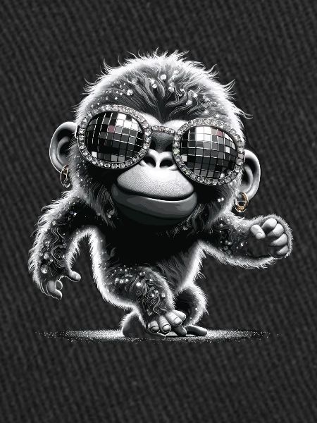 Gorilla with sunglasses