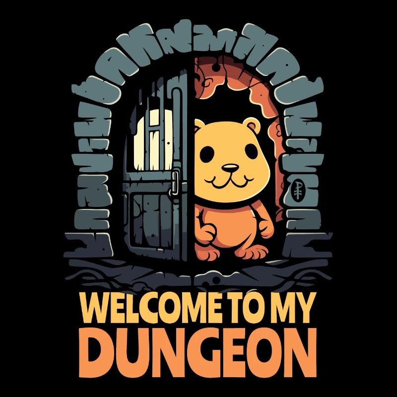 Petit ours hamster : bienvenue dans le donjon