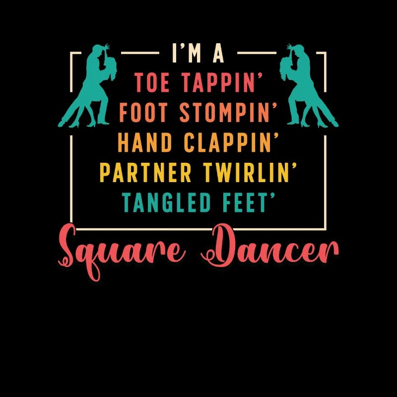 Square Dancing I'm A Toe Tappin' Food Barn Dance