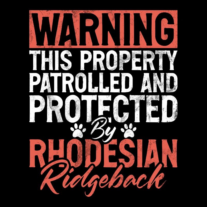 Cadeaux de Rhodesian Ridgeback