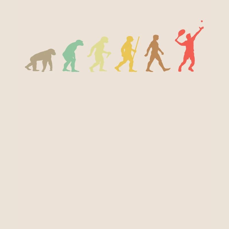 Vintage Tennis RetroTennis Player Evolution