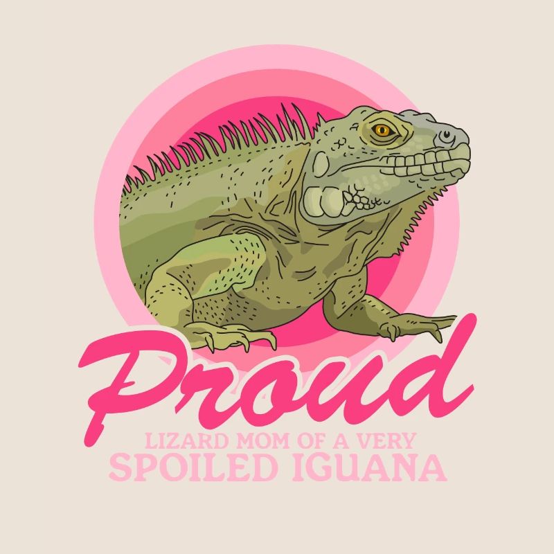 Leguan Mom | Reptilien Eidechse Leguane Geschenk