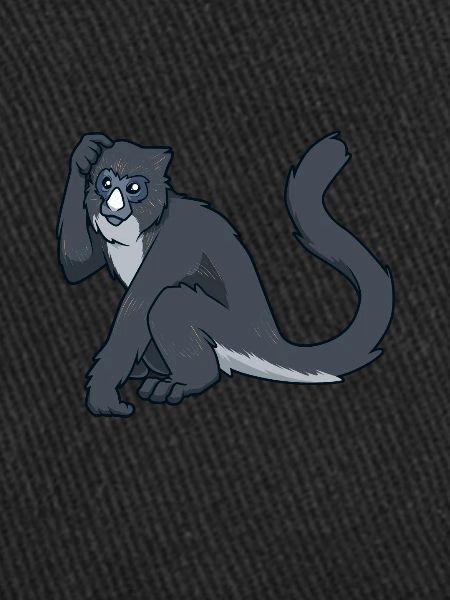 Kawaii Greater White-nosed Monkey
