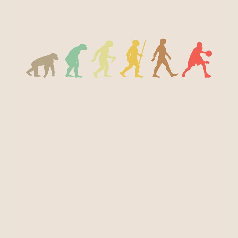 Golf Retro Golfer Evolution Lustiges Golfen