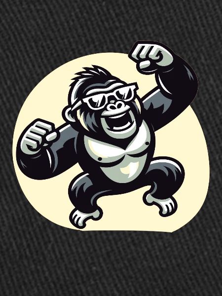 Gorilla with sunglasses