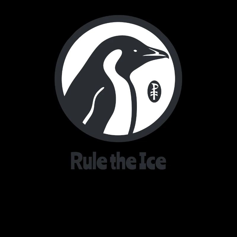 Beherrsche das Eis, ein Pinguin