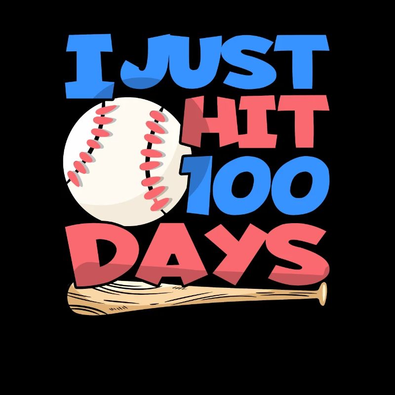 100. Tag Des Schulbaseballkostüms 100 Tage