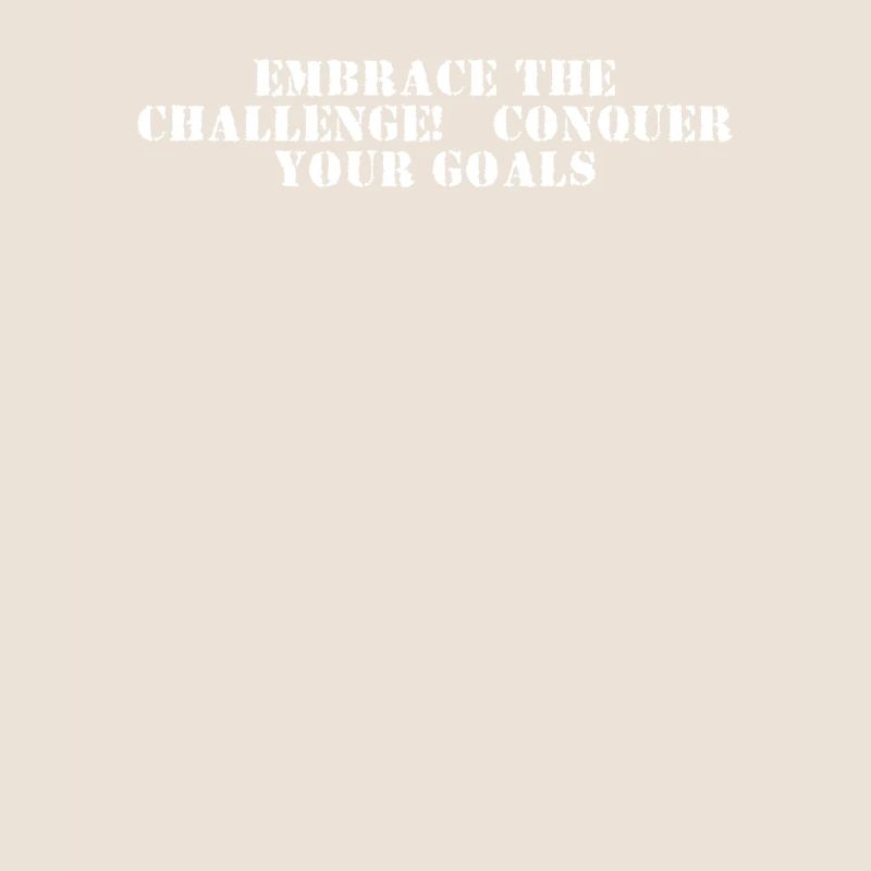 Fitness - Embrace the challenge, conquer your