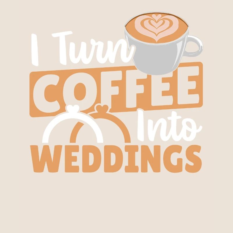 Planification de mariage Je transforme le café en mariage