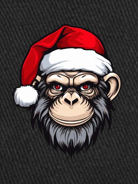 Monkey Head Christmas Christmas