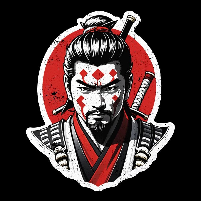 Samurai-Krieger - Japan - Dämon