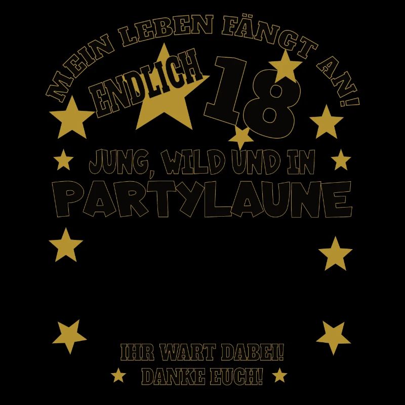 18. Geburtstag Mädchen & Junge Gästebuch