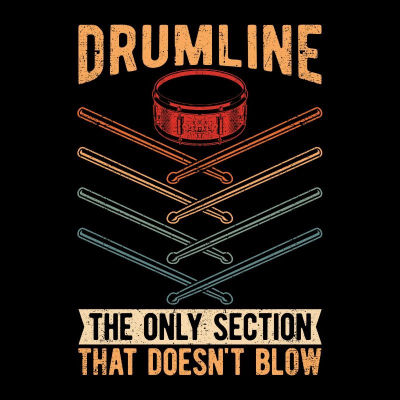 Drumline La seule section qui Percussion Batteur