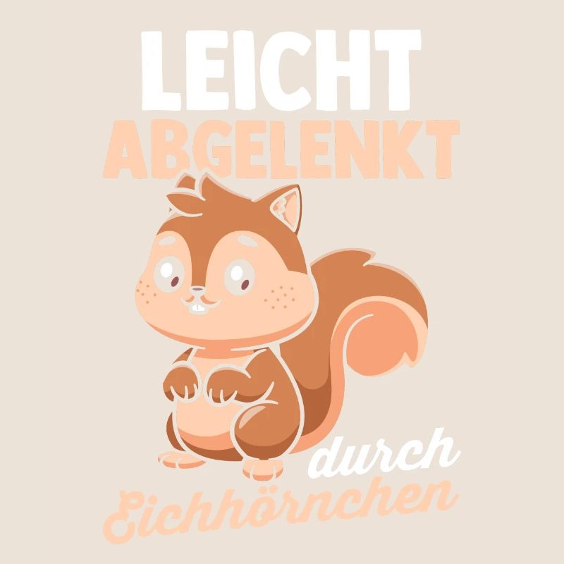 Leicht Abgelenkt Durch Eichhörnchen