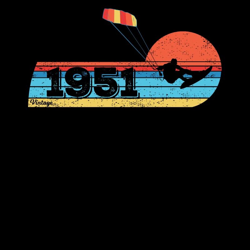 Kitesurf Anniversaire né en 1951