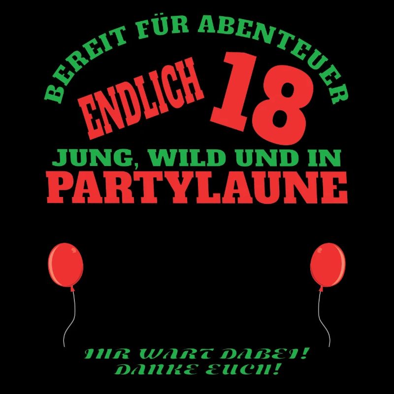 18. Geburtstag Mädchen & Junge Gästebuch