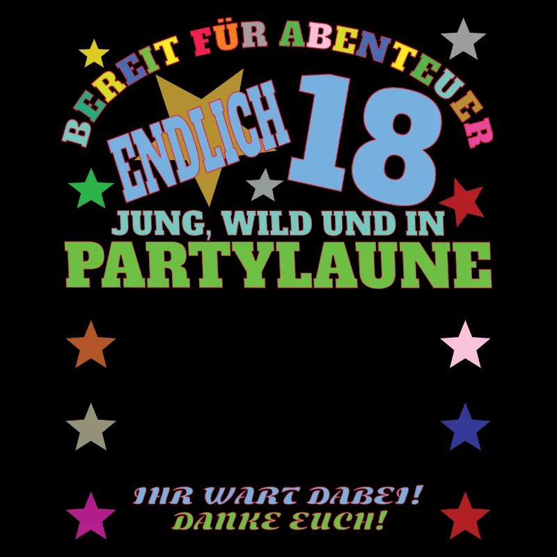 18. Geburtstag Mädchen & Junge Gästebuch