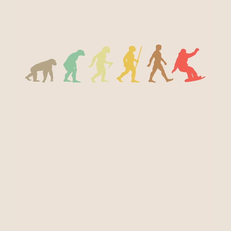 Snowboarding Retro Snowboard Evolution Snowboarder