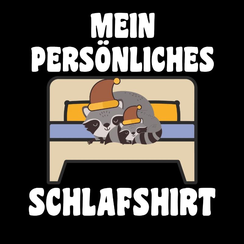 Schlafanzug Waschbär Pyjama Geschenk