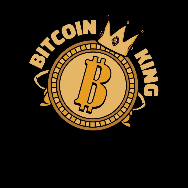 Bitcoin King Kryptowährung Blockchain Crypto