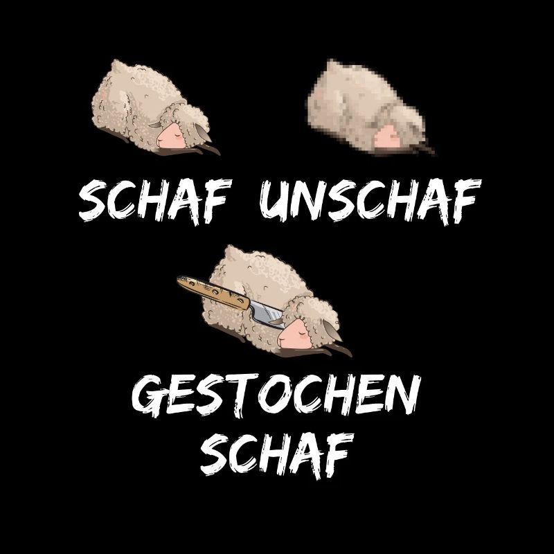 Schaf Herren Gestochen Schaf Unschaf Lustiger