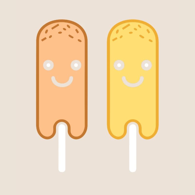 Nourriture Petit corn dog