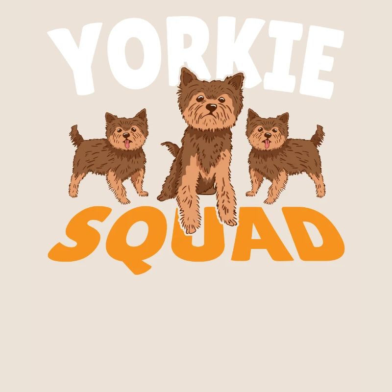 Yorkie Squad Yorkshire Terrier Dog