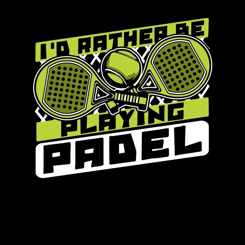 Je préfère jouer au padel paddleball