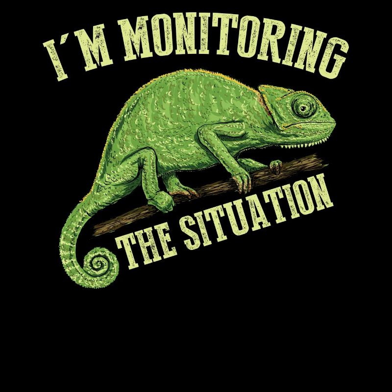 I Monitored The Situation, Chameleon T-Shirt