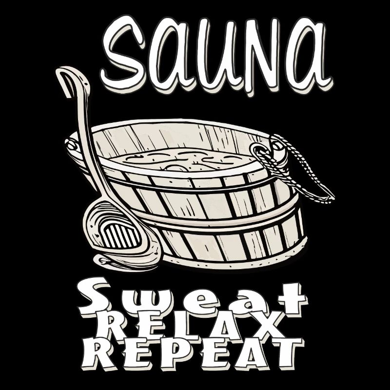 SAUNA SWEAT RELAX RÉPÉTER