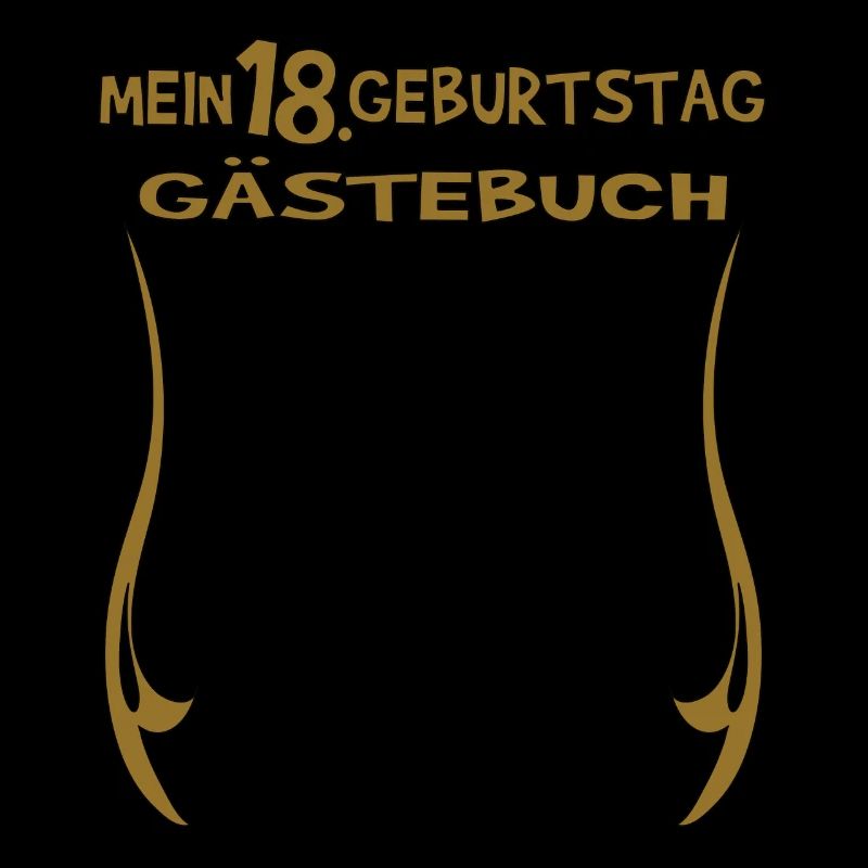 18. Geburtstag Mädchen & Junge Gästebuch