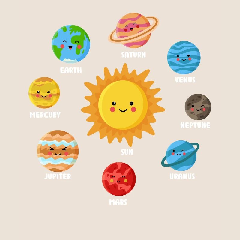 Solar System, Planets, Science Space, Astrology