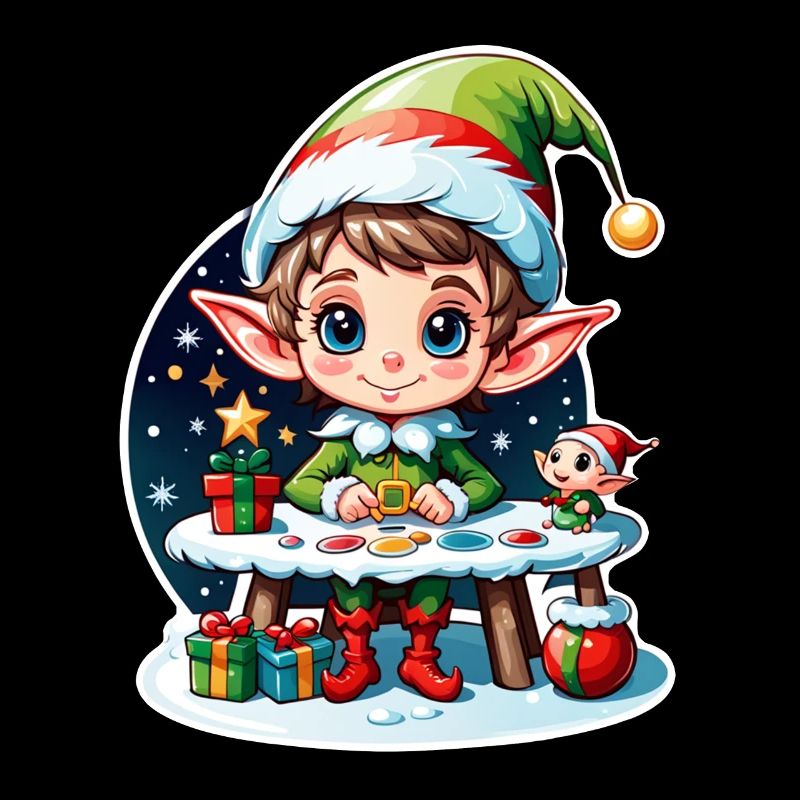 elf christmas elf gift