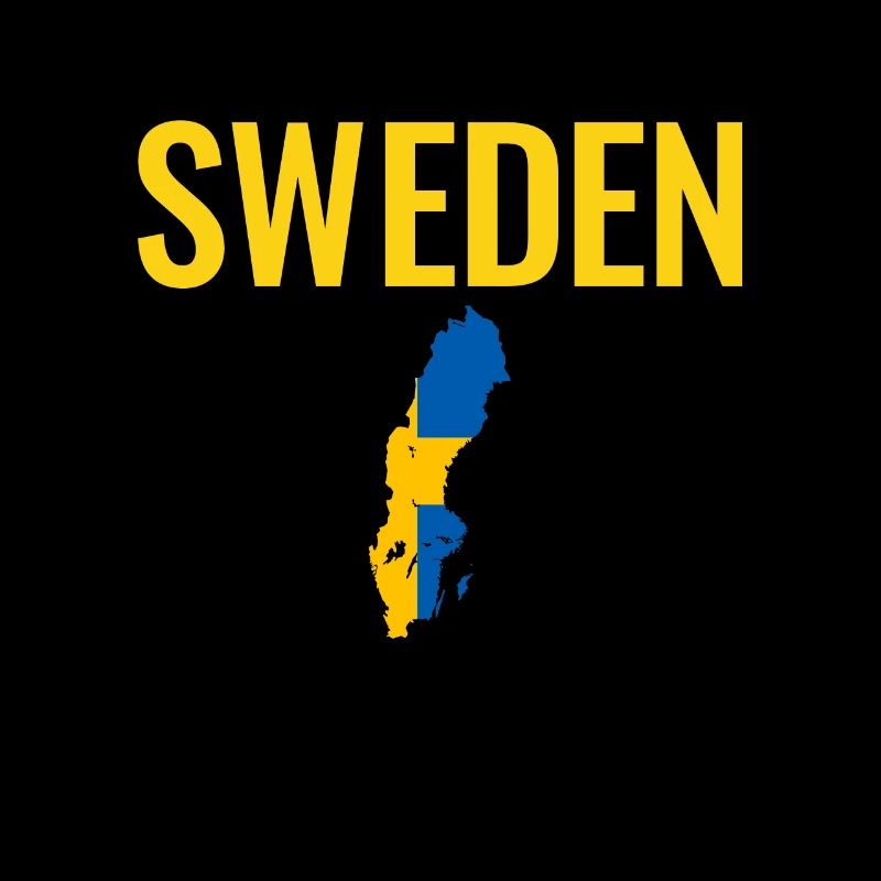 Suède Suède Carte Suède Drapeau Suède Suède