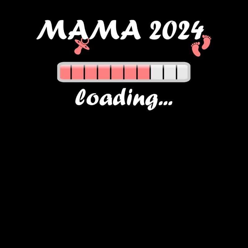 Mama 2024 Loading Schwangerschaft Bekanntgabe Baby