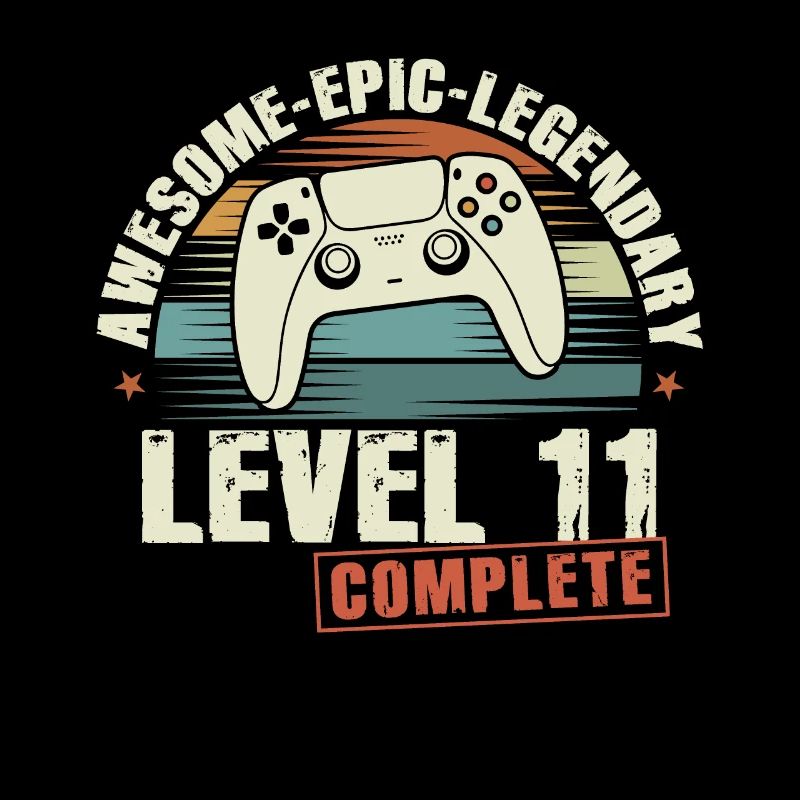 Level 11 Complete 11th Birthday Gift