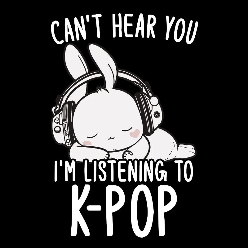 Je ne t’entends pas, j’écoute Kpop Rabbit K-pop
