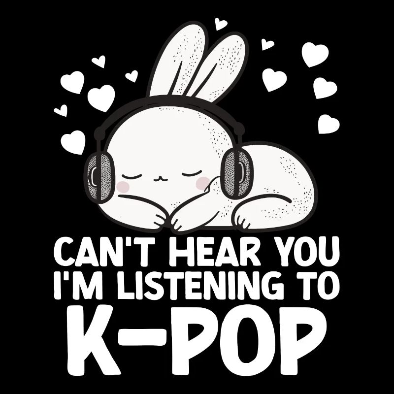 Je ne t’entends pas, j’écoute Kpop Rabbit K-pop