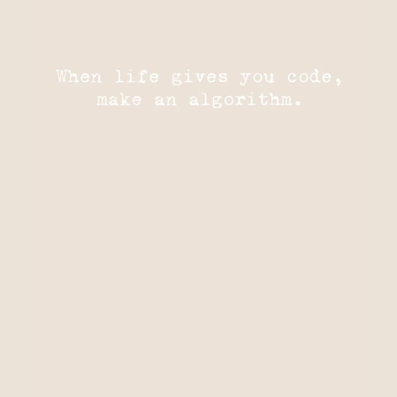 Code Life, Art de l’algorithme – Créatif