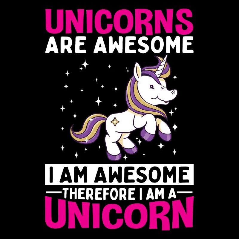 Einhörner Sind Großartig Bin Ich Ein Einhorn