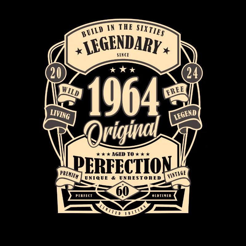 60. Geburtstag, Geschenk, Legende, Original, 1964