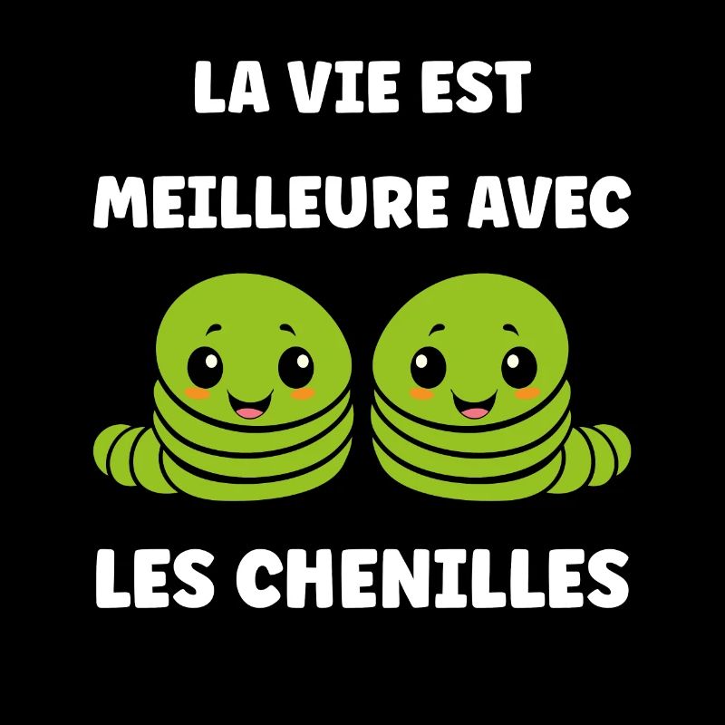 Chenilles insecte Amour petite chenille