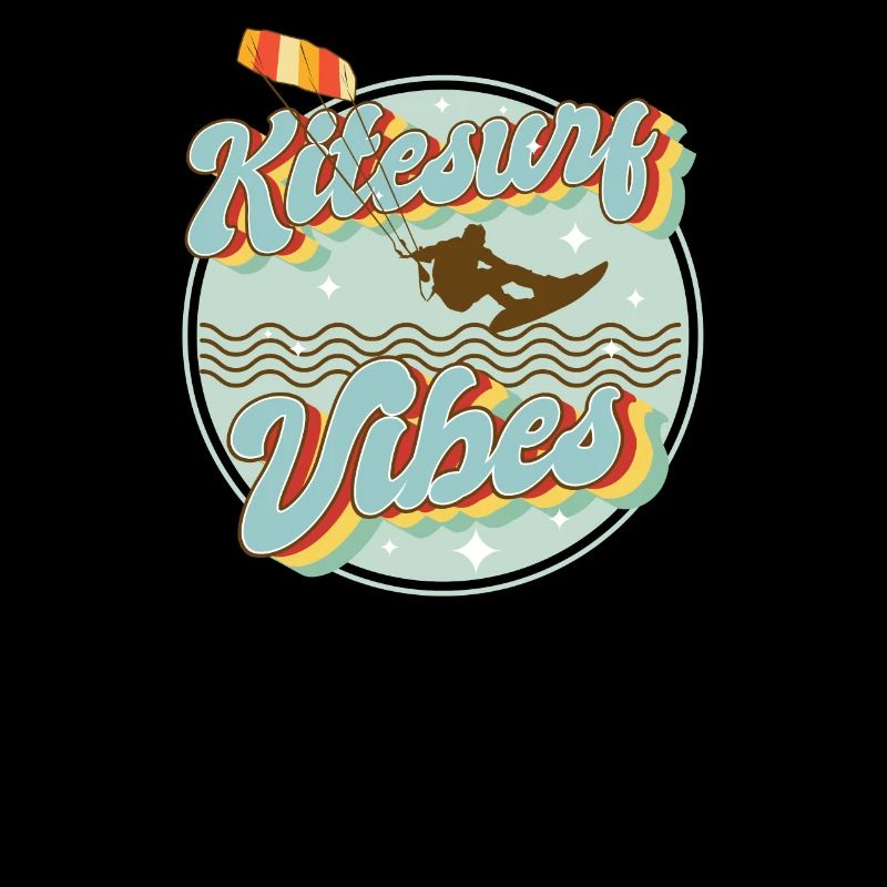 Kitesurf Kiteboard Kitesurfen Vintage Kitesurfer