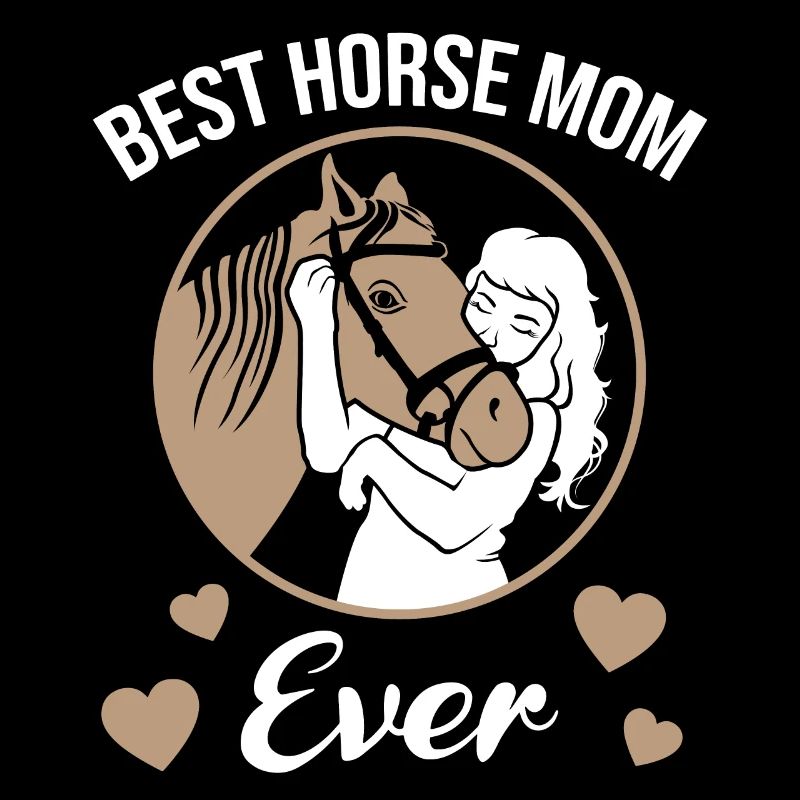 Maman cheval de l’année aimant