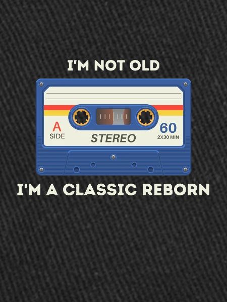 Retro -sarkastisches Alter Spruch