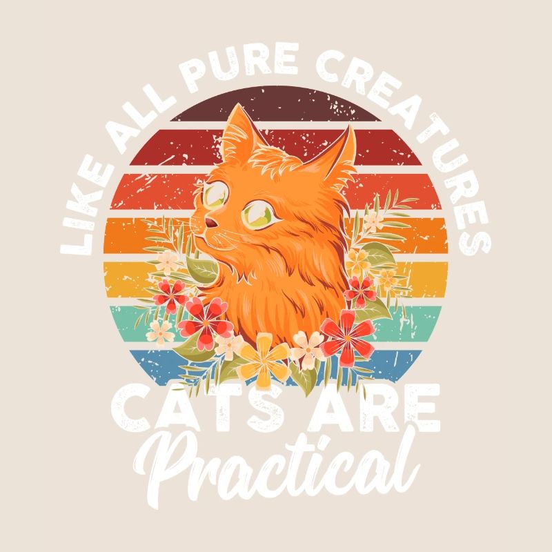 Comme toutes les créatures pures, les chats sont pratiques