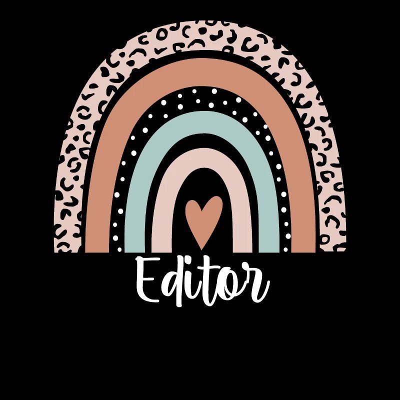 Editor Rainbow Leopard Lustige Redakteur Wertschätzung