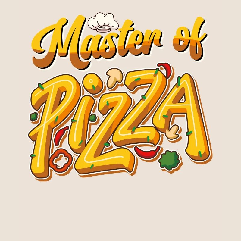 Pizzaïolo Maître de la pizza Backfans Fan de pizza