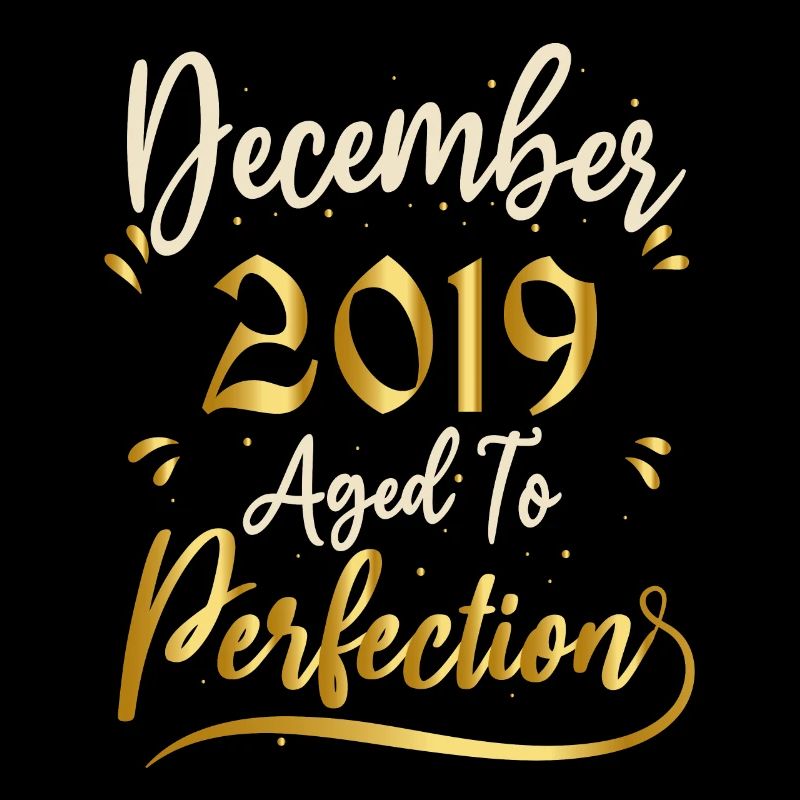 Décembre 2019 Décembre anniversaire December 2019
